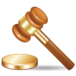 Auctioneers hammer